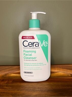 Cerave Foaming Facial Cleanser